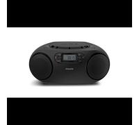 Philips TAZ2000B/10 Lecteur CD portable 6,35 cm Dynamic Bass Boost 3W RMS LCD blanc Argent/Noir