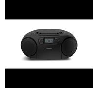 Philips TAZ2200/10 Lecteur CD portable noir 3W RMS haut-parleur 6.4cm DAB+ FM LCD blanc