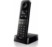 Philips D4751B Téléphone DECT Identification de l'appelant Noir
