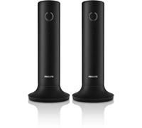 Philips M4502B/34 téléphone Téléphone DECT Identification de l'appelant Noir