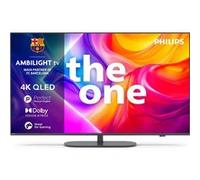 Philips The One 65PUS9000 - Classe de diagonale 65" TV LCD rétro-éclairée par LED - QLED - Smart TV - TITAN OS - 4K UHD (2160p) 3840 x 2160 - HDR - Quantum Dot - bronze Bronze G