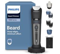 Philips Beard Trimmer 7000 Series - Stylisation de la barbe avec compartiment à poils - BT7660/15