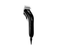 Philips Tondeuse Cheveux QC5115/15 : Lames Acier Inoxydable 4.1cm, Coupe 3mm-2.1cm, 11 Niveaux, Secteur, Noir/Blanc, Brosse Nettoyage