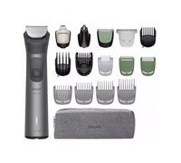 Philips Series 7000 MG7941/15 Tondeuse pour corps homme avec 17 accessoires visage, cheveux et corps, technologie BeardSense, sabot de précision premium, 120 min d'autonomie, 100 % étanche - Gris