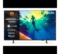 Philips Ambilight 65PUS8500 4K LED Smart TV - Écran 65 Pouces avec Plateforme Pixel Precise Ultra HD, Titan OS et Son Dolby Atmos, Compatible Alexa et Assistant Vocal Google