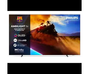 Philips TV OLED 55" 4K UHD 55OLED760/12 : 3 Sided Ambilight, Titan OS, HDMI 2.1, 120Hz, Dolby Vision/Atmos, P5 AI Gen 7, Wi-Fi 5, FreeSync Premium