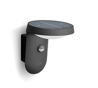 Philips Applique murale solaire Tyla – Classe A, détecteur, 3000K, 250 lm, IP44, Anthracite