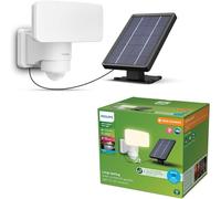Philips Tylus Projecteur Extérieur UltraEfficient avec Capteur, 5000 K, 1000/50 lm, Blanc