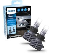 Philips Ultinon Pro3022 LED ampoule de phare automobile (HIR2), +100% lumière blanche et froide à 6.000K, set de 2