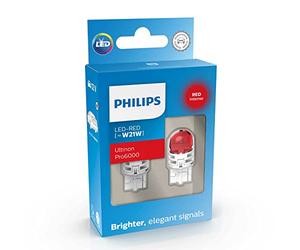 Philips Ultinon Pro6000 LED lampe de signalisation automobile (W21W red)