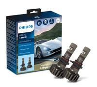 Philips Ultinon Pro9100 LED ampoule de phare automobile (HIR2), +350%, 5.800K, set de 2