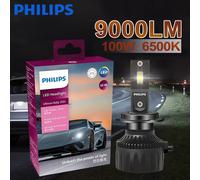 Philips Ultinon rallye 3551 LED H4 H7 H11 HB3/4 H18 H19 HIR2 phare de voiture 6500K blanc puissance maximale 100W Lumen maximum 9000lm ampoule LED