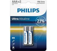 Philips Ultra Pile Alcaline Aaa Lr03 Blister * 2