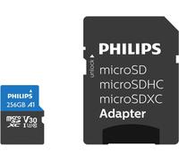 Philips Ultra Pro FM25MP65B - Carte mémoire flash (adaptateur SD inclus) - 256 Go - A1 / Video Class V30 / UHS-I U3 / Class10 - microSDXC