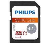 Philips Ultra Speed Carte SDHC 32 Go UHS-I U1, Vitesse de Lecture jusqu'à 80MB/s, V10, Carte mémoire pour Appareil Photo, Tablette, Ordinateur Personnel, Lecteur de Carte, vidéo Full HD
