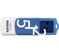 Philips FM51FD001B/00 lecteur USB flash 51 Go USB Type-A 3.2 Gen 1 (3.1 Gen 1) Bleu, Blanc
