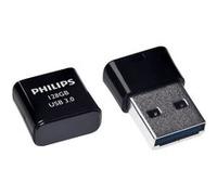 Philips Clé USB Pico Édition Super Speed – USB 3.0 128 Go Ultra-compact 180 Mo/s – Noir