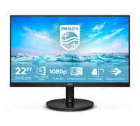 Philips V Line 221V8A/00, 54,6 cm (21.5'), 1920 x 1080 pixels, Full HD, LED, 4 ms, Noir
