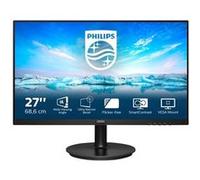 Philips V-line 271V8LA - Écran LED - 27" - 1920 x 1080 Full HD (1080p) @ 75 Hz - VA - 250 cd/m² - 3000:1 - 4 ms - HDMI, VGA - haut-parleurs - noir texturé Noir texturé