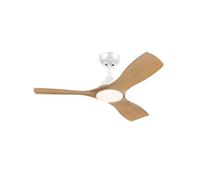 Philips Ventilador de Techo Con Luz LED Mando a Distancia 106cm 220V IP20 Blanco/Madera