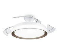 PHILIPS Ventilador techo Luz Bliss DC 28w Gold