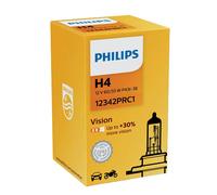PHILIPS Vision 12V 60 / 55W H4 12342PRC1 P43t-38 Phare Ampoule Single