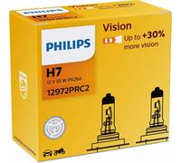 Philips Vision H1 H4 H7 W5W Halogène Jusqu'À 30% Plus Lumière Ampoules 55W 12V