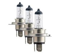 Philips Vision H4 Ampoule De Phare Avant, plus 30% De Luminosité, Blister De 1