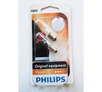 Philips Vision H6W 12V 6W BAX9S 12036B2 (Paire)