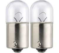 Philips Vision R10W, Lampe De Signalisation, Blister De 2 | Compatible avec: ABARTH 500 / 595 / 695, 500C / 595C / 695C, ALFA ROMEO 164, 33, 33 Sportwagon, ALFASUD, GIULIETTA