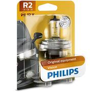 Philips Vision R2 Visio Bilux Ampoule De Phare Avant, Blister De 1