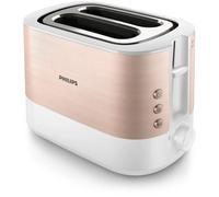 Philips Viva Collection HD2638/11 grille-pain 7 2 part(s) 950 W Or rose, Blanc
