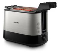 Philips Viva Collection HD2639 Inox Grille-Pain 2 Pinces 730W 7 Niveaux Cuisson