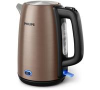 Philips Bouilloire électrique Viva Collection HD9355/92 1,7 L 2060 W Noir, cuivre