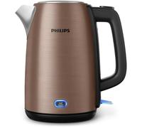 Philips Bouilloire électrique Viva Collection HD9355/92 1,7 L 2060 W Noir, cuivre