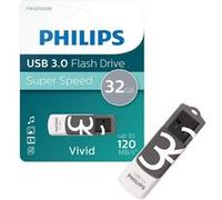 Clé USB - PHILIPS - Vivid - 32 Go - USB 3.0 - Vitesse 100 Mo/s