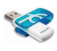 Philips FM16FD00B Vivid Edition 3.0 - Clé USB - 16 Go - USB 2.0 - bleu électrique