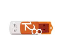 Philips Vivid Édition Super Speed clé USB 3.0 128 Go avec Capuchon pivotant pour PC, Ordinateur Portable, Stockage de données informatiques, Vitesse de Lecture jusqu'à 100 Mo/s