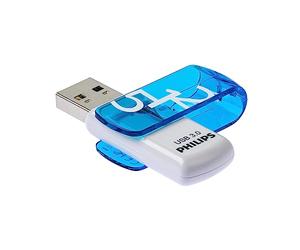 Philips Vivid Édition Super Speed clé USB 3.0 512 Go avec Capuchon pivotant pour PC, Ordinateur Portable, Stockage de données informatiques, Vitesse de Lecture jusqu'à 120 Mo/s