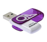 Philips Vivid Édition Super Speed clé USB 3.0 64 Go avec Capuchon pivotant pour PC, Ordinateur Portable, Stockage de données informatiques, Vitesse de Lecture jusqu'à 100 Mo/s