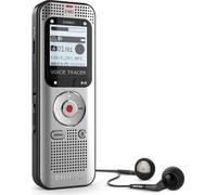 Philips DVT2015 Dictaphone numérique aluminium, noir