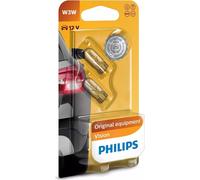 Philips W3W 12V 3W W2,1x9,5d Premium/Vision Blister 2st.