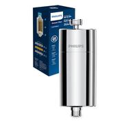 Philips Filtre de douche Water - 1 cartouche, réduit le chlore jusqu'à 99%, chrome, 50 000 L