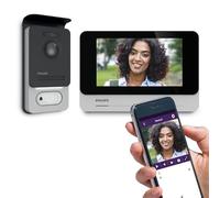 Visiophone - PHILIPS - WelcomeEye Connect 2 - Filaire - Connecté - 7 pouces - Angle 130°- Vision nocturne