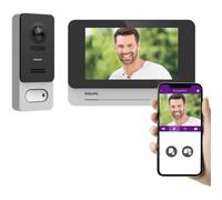 Philips WelcomeEye Wireless Interphone vidéo Bluetooth, Wi-Fi Set complet