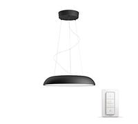 Philips White and Color Ambiance AMAZE Suspension 39W - Noir (télécommande incluse), compatible Bluetooth