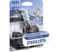 Philips WhiteVision ultra H11 lampe pour éclairage avant, blister de 1 Blanc
