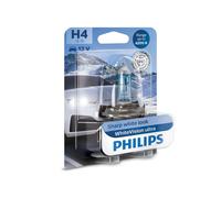 Philips WhiteVision Ultra H4 Halogène 60/55W 12V Ampoules Auto