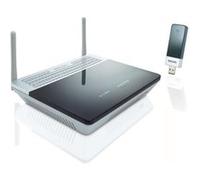 Philips Kit modem routeur ADSL wifi + clé USB N-Draft