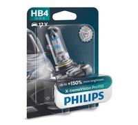 Philips X-TremeVision Pro150 HB4 Halogène Jusqu'à 150% De Lumière 51W 12V
